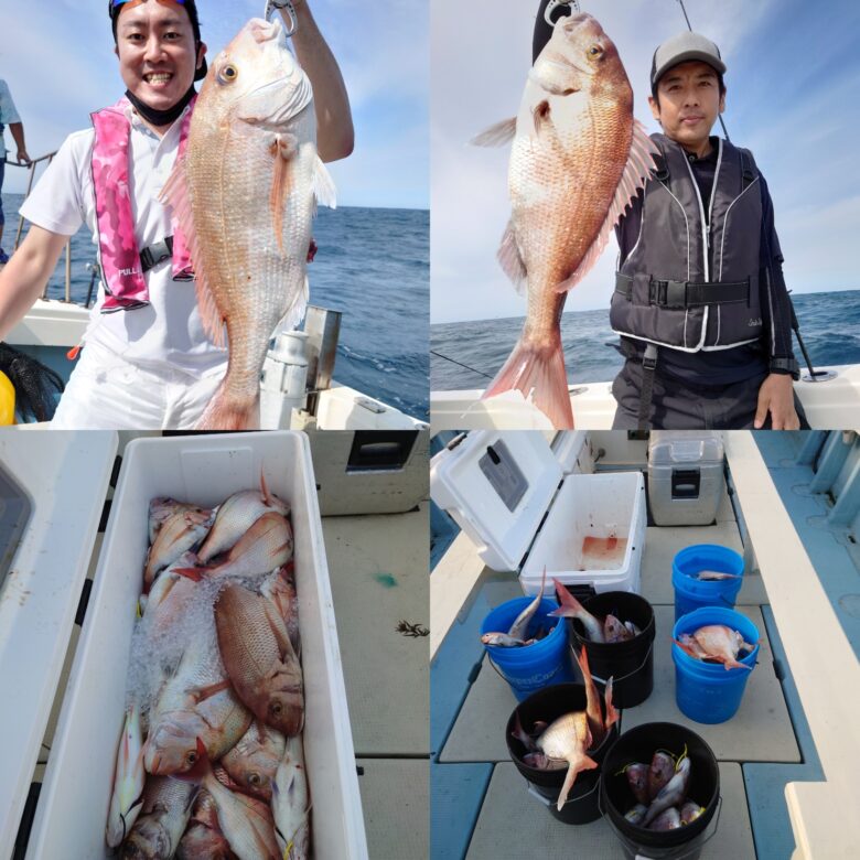 9月25日土曜日中潮 タイラバとSLJ | 北九州 遊漁船 Elephant